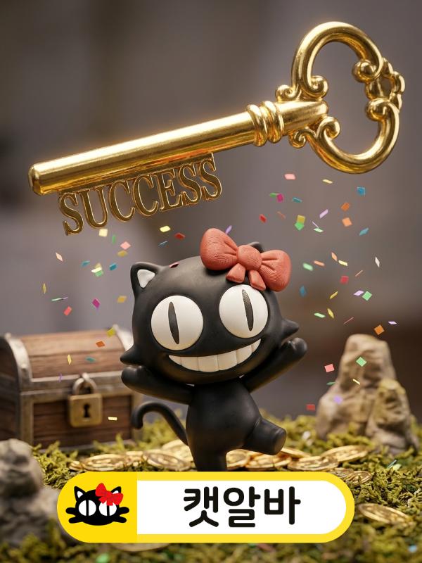 합법적이고 안전한 구인 정보로 성공을 축하하는 선택된 캐릭터